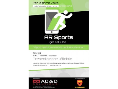 San Marino. ‘AR Sports’, la prima app dedicata allo sport sammarinese