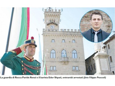 San Marino, Guardia di Rocca, droga: l’arresto di Renzi non e’ stato una sorpresa