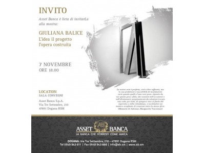 San Marino. ‘L’idea, il progetto, l’opera costruita’: mostra dedicata a Giuliana Balice