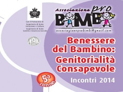 San Marino. ‘Genitori e nonni: insieme per educare: questa sera l’iniziativa Associazione Pro-Bimbi