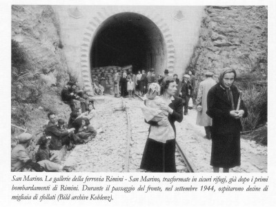 San Marino. Linea Gotica e luoghi di pace: la Ferrovia Rimini-San Marino esempio europeo di accoglienza