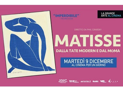 San Marino. Matisse al cinema: la mostra ‘Cut-outs’ della Tate Modern e del MoMA