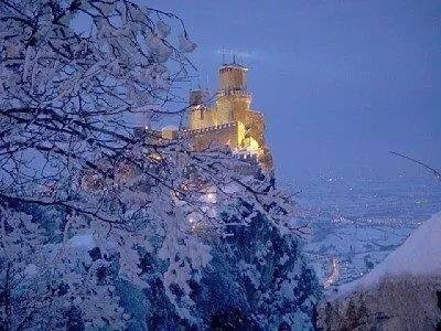 San Marino Oggi. Prima neve e primi disagi