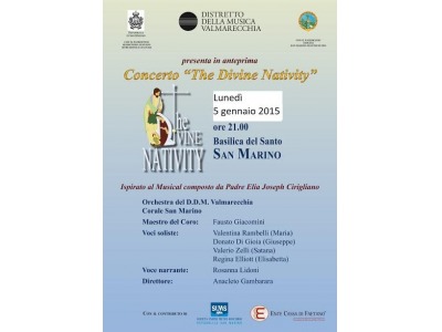 San Marino. Concerto ‘The Divine Nativity’ alla Basilica del Santo
