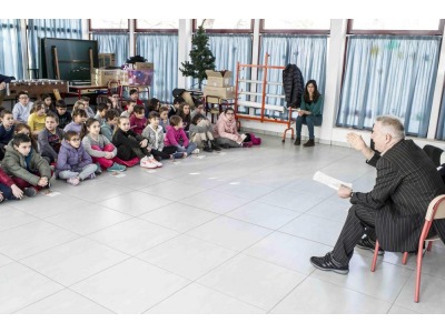 San Marino Oggi. Le scuole elementari di Dogana incontrano l’autore della fiaba ‘Il Principe delle Ciliegie’