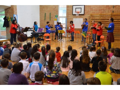 San Marino, incontri di musica nelle scuole elementari. Istituto musicale, Domagnano
