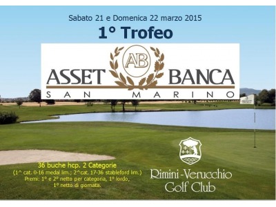 San Marino. Golf, 1° Trofeo Asset Banca