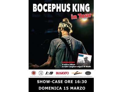San Marino. Show-Case: Bocephus King & Orchestra Family al Music Store