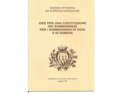 San Marino. Comitato di Iniziativa per la Riforma Costituzionale, un cammino breve ma intenso. Giovanni Giardi