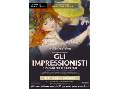 San Marino. La Grande Arte al Cinema: ‘Gli impressionisti’ al Concordia