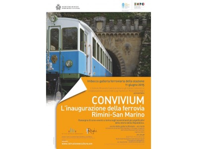 Ricordando l’inaugurazione della Ferrovia Rimini-San Marino: serata Convivium giovedi’ 11 giugno