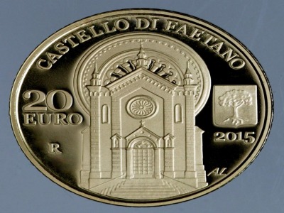 San Marino. Emissioni numismatiche: Istituto Confucio e Castelli Faetano e Montegiardino