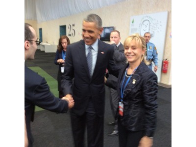 San Marino. A Parigi incontro anche con Obama per i Reggenti Lorella Stefanelli e Nicola Renzi. Il Resto del Carlino