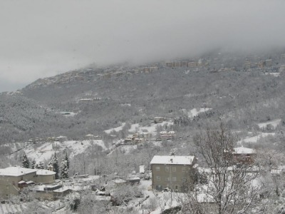 San Marino. Ha smesso di nevicare