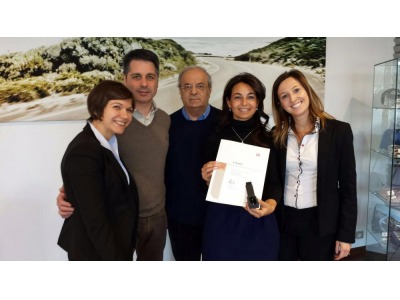 San Marino. Volkswagen consegna a Maria Reggini la ‘Spilla d’oro’