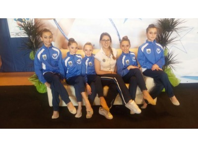 San Marino. Cinque atlete ai campionati nazionali di ginnastica ritmica