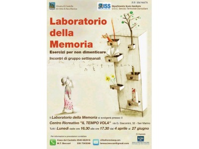 Citta’ di San Marino. Dal 4 aprile  ‘Il Tempo Vola’ ospita il Laboratorio della Memoria
