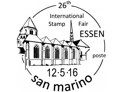 San Marino. Un francobollo per la manifestazione filatelica organizzata in Germania