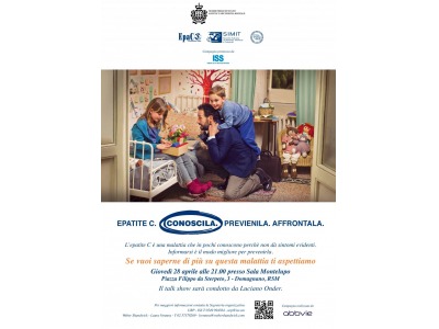 San Marino. Campagna di informazione contro l’Epatite C: presentazione giovedi’ 28 aprile