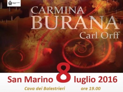 San Marino. Alla Cava dei Balestrieri i ‘Carmina Burana’ di Carl Orff