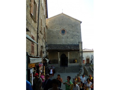 San Marino. Il Convento di San Francesco verso la chiusura
