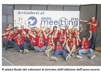 Rimini, Meeting 2014. All’opera  600 volontari