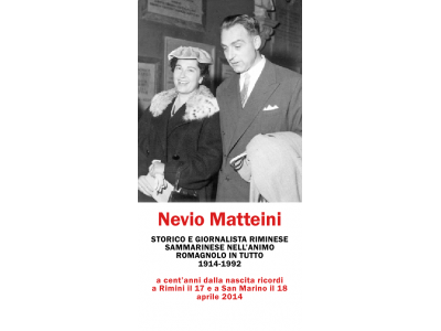 San Marino. Convegno dedicato al centenario della nascita di Nevio Matteini