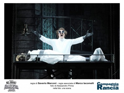 Rimini. ‘Frankenstein Junior’ con Giampiero Ingrassia al Novelli