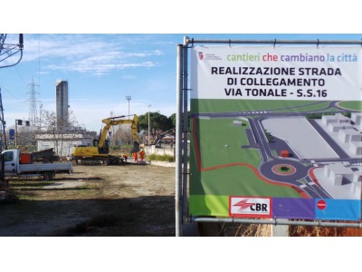 Rimini. Iniziati i lavori di collegamento tra via Tonale e Statale 16
