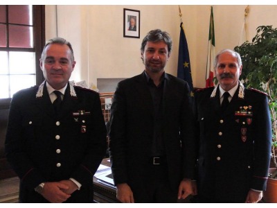 Rimini. Il Generale Antonio Ricciardi incontra il Sindaco Gnassi