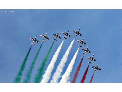 Frecce tricolori a Bellaria Igea Marina: ‘Orgogliosi di essere italiani’