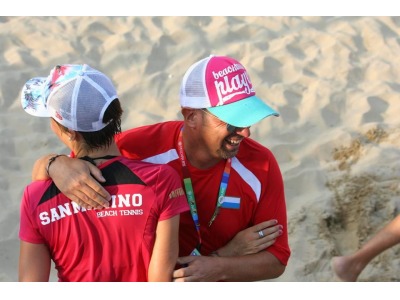 Mediterranean Beach Games: Grandi e Zafferani, titane di bronzo nel beach tennis