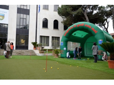 Riccione (Rn). Inaugura domani il nuovo golf point. Diego Danzi e Filippo Bernabé ‘maestri’ d’eccezione