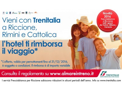 Rimini. Frecce gratis per chi sceglie hotel a Riccione, Rimini, Cattolica