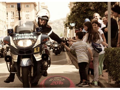 Rimini. Giro d’italia: la Polizia stradale alla 99esima edizione