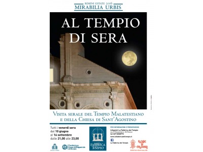 Rimini. Al Tempio di sera, Piero della Francesca e la  Scuola Riminese del Trecento