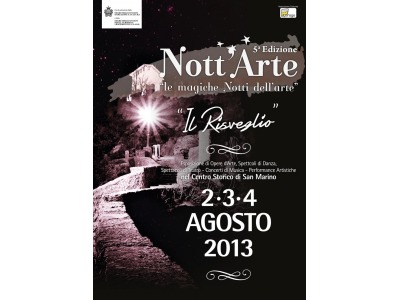 San Marino. Nott’Arte alla V edizione si trasferisce nel Centro Storico di San Marino
