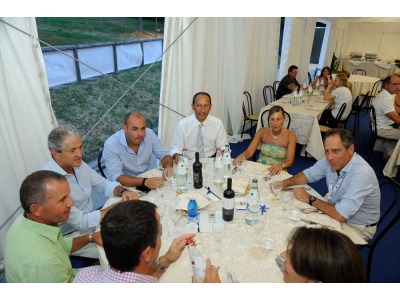 San Marino Open, Donato Di Ponziano, presidente di PGA Europe, alla cena della Federtennis
