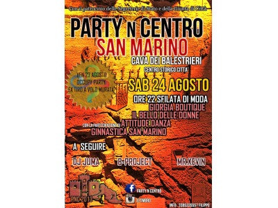 San Marino. Musica e cultura: arriva PartynCentro