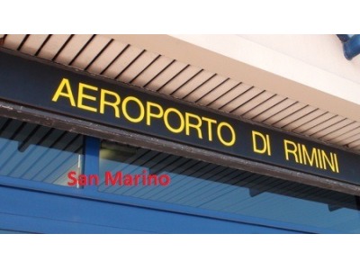 San Marino entra nell’area aeroporto di Rimini. Firma Arzilli-Lupi