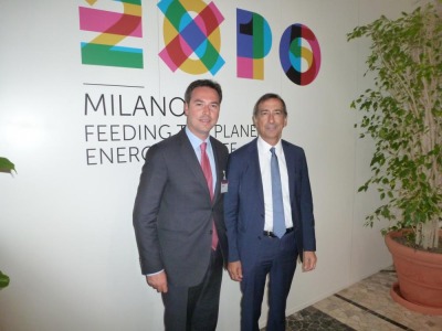 San Marino. Expo’ Milano 2015: Teodoro Lonfernini (Turismo) incontra Giuseppe Sala (commissario Straordinario)