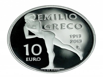 San Marino. AASFN: moneta per il 100° Anniversario della nascita di Emilio Greco