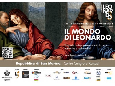 San Marino. Presentata oggi la mostra ‘Leonardo3 – Il Mondo di Leonardo’