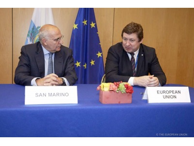 San Marino. Stipulato oggi a Bruxelles l’Accordo di Cooperazione e Unione doganale