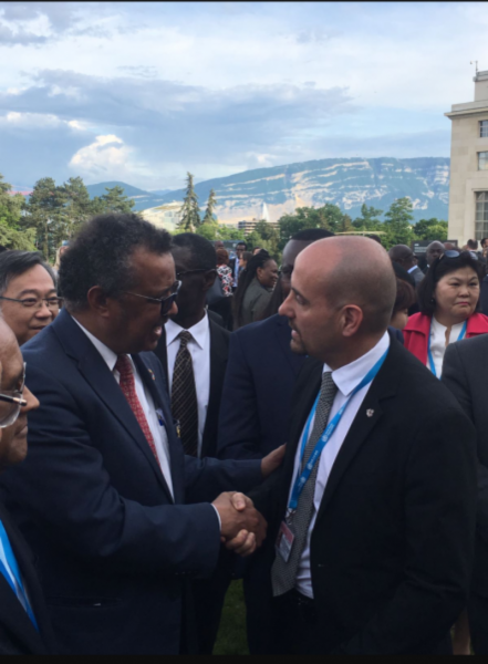 San Marino. Il Segretario di Stato per la Sanità alla 71′ Assemblea Mondiale della Sanità