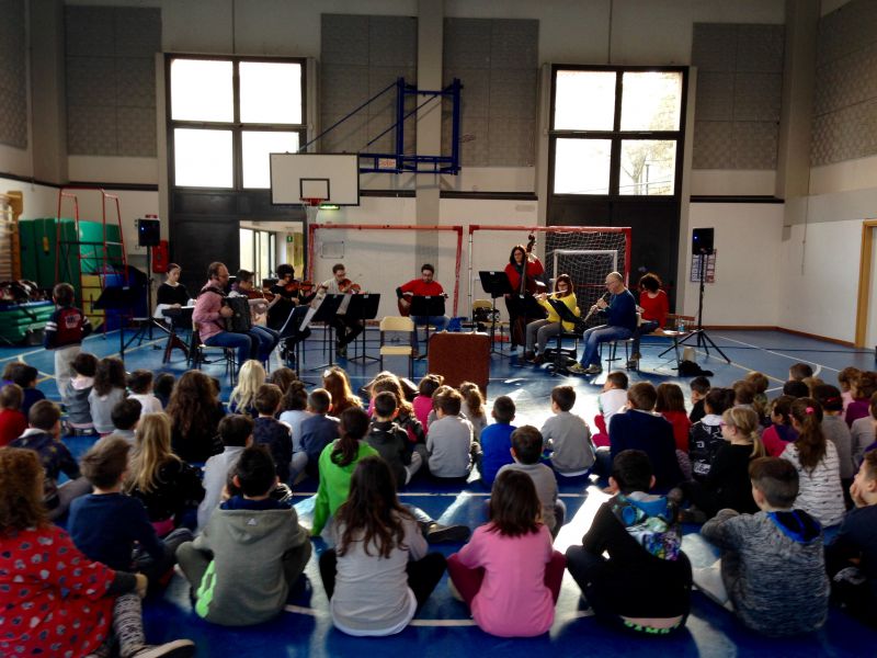 San Marino. L’IMS  porta la musica nelle scuole elementari con ‘L’Orso e la Farfalla’