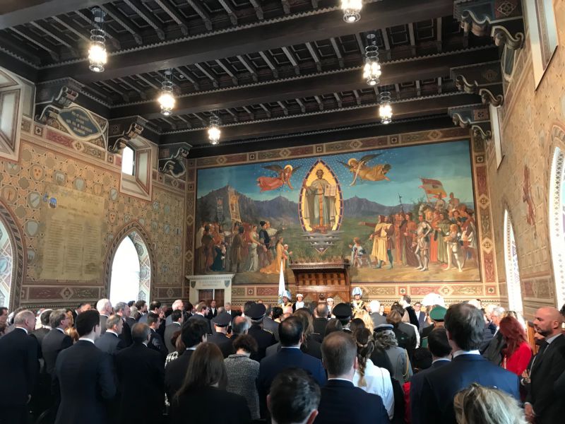 San Marino. Proseguono gli incontri bilaterali per il Segretario Renzi