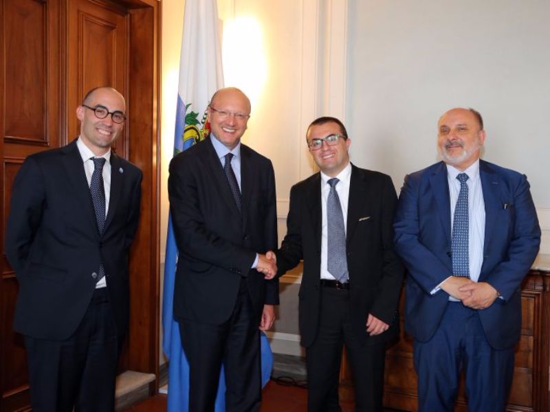 San Marino. Delegazione governativa incontra Boccia