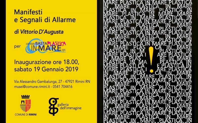 Rimini. Domani si inaugura la nuova opera di Vittorio D’Augusta contro l’utilizzo della plastica