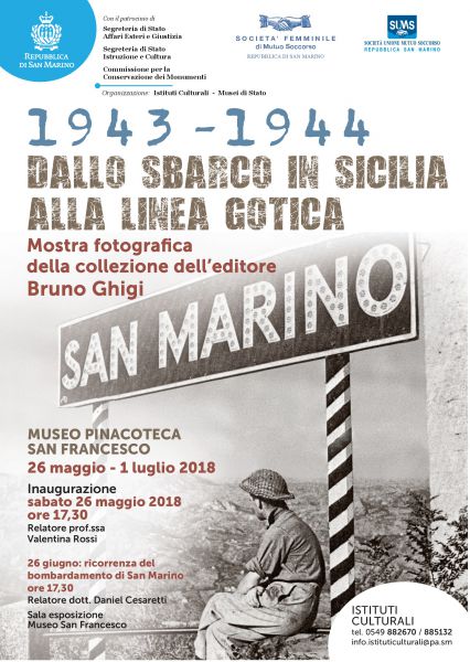 Conferenza pubblica in ricorrenza del bombardamento di San Marino